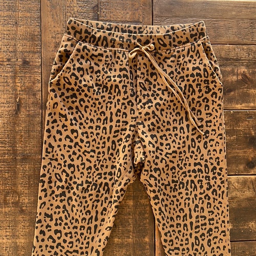 Nili Lotan leopard sweat-pant